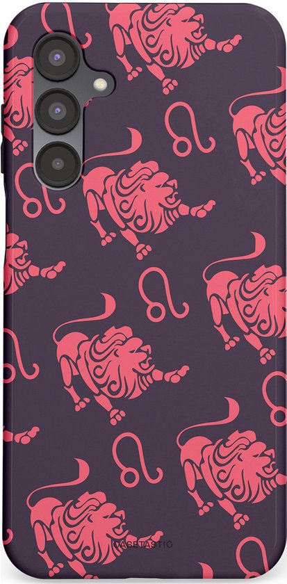 Casetastic Hoesje Geschikt voor Samsung Galaxy A16 - Stijlvolle Beschermende Duo-layer Case - Zodiak leeuw