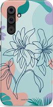 Casetastic Hoesje Geschikt voor Samsung A54 (5G) - Stijlvolle Beschermende Duo-layer Case - Sierlijk getekend