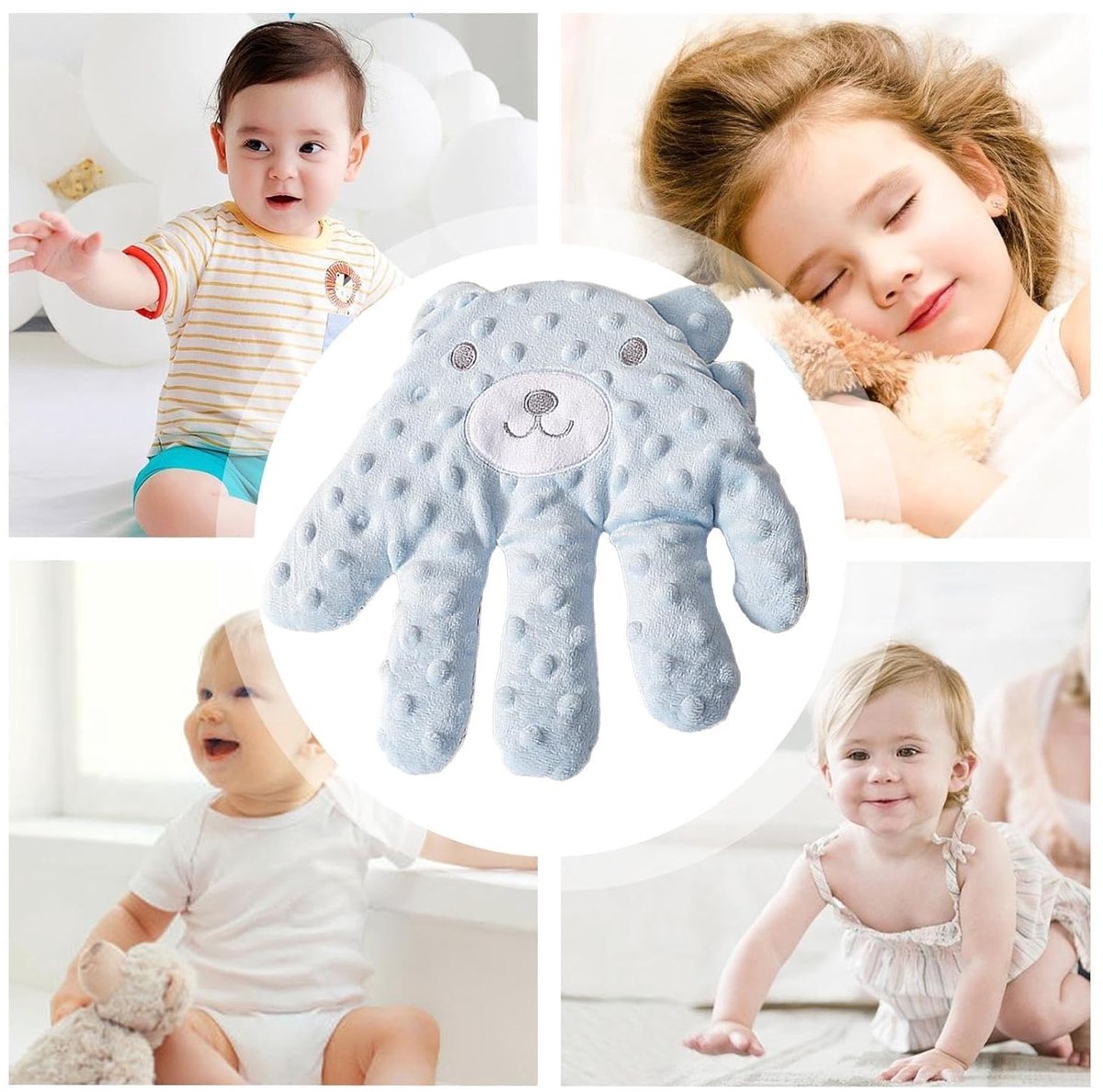 Babyslaapzak met konijnen all-over in roze | Ernsting's family