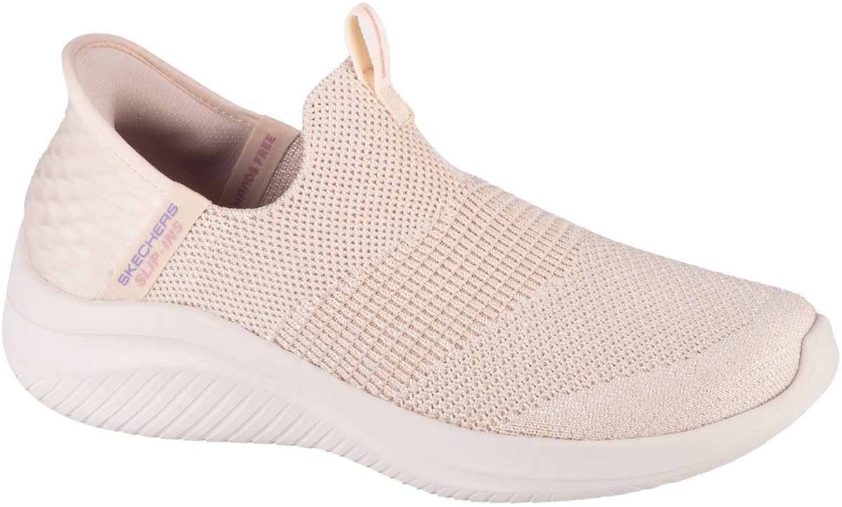 Skechers Slip-Ins Ultra Flex 3.0 Smooth Step, Vrouwen, Beige, Sneakers, maat: 36,5