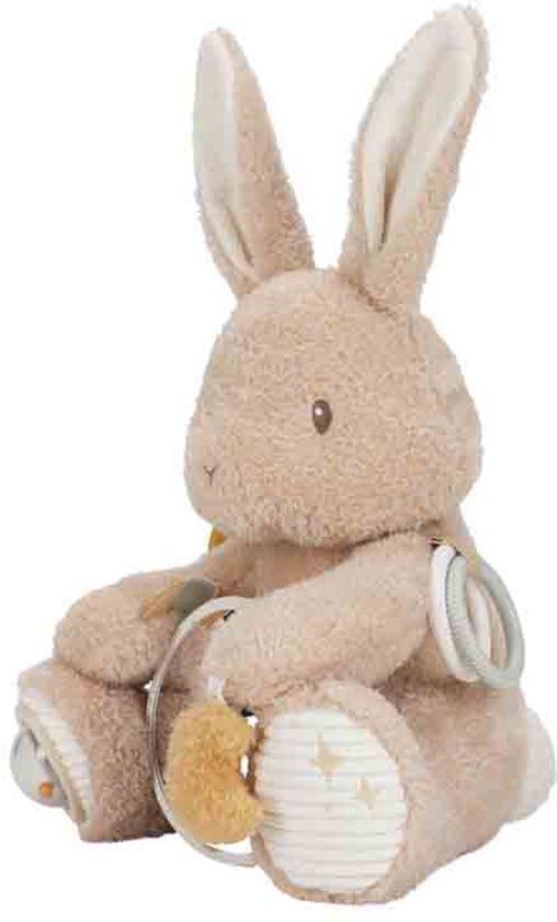 Little Dutch Activiteitenknuffel Baby Bunny van Little Dutch — afbeelding 3