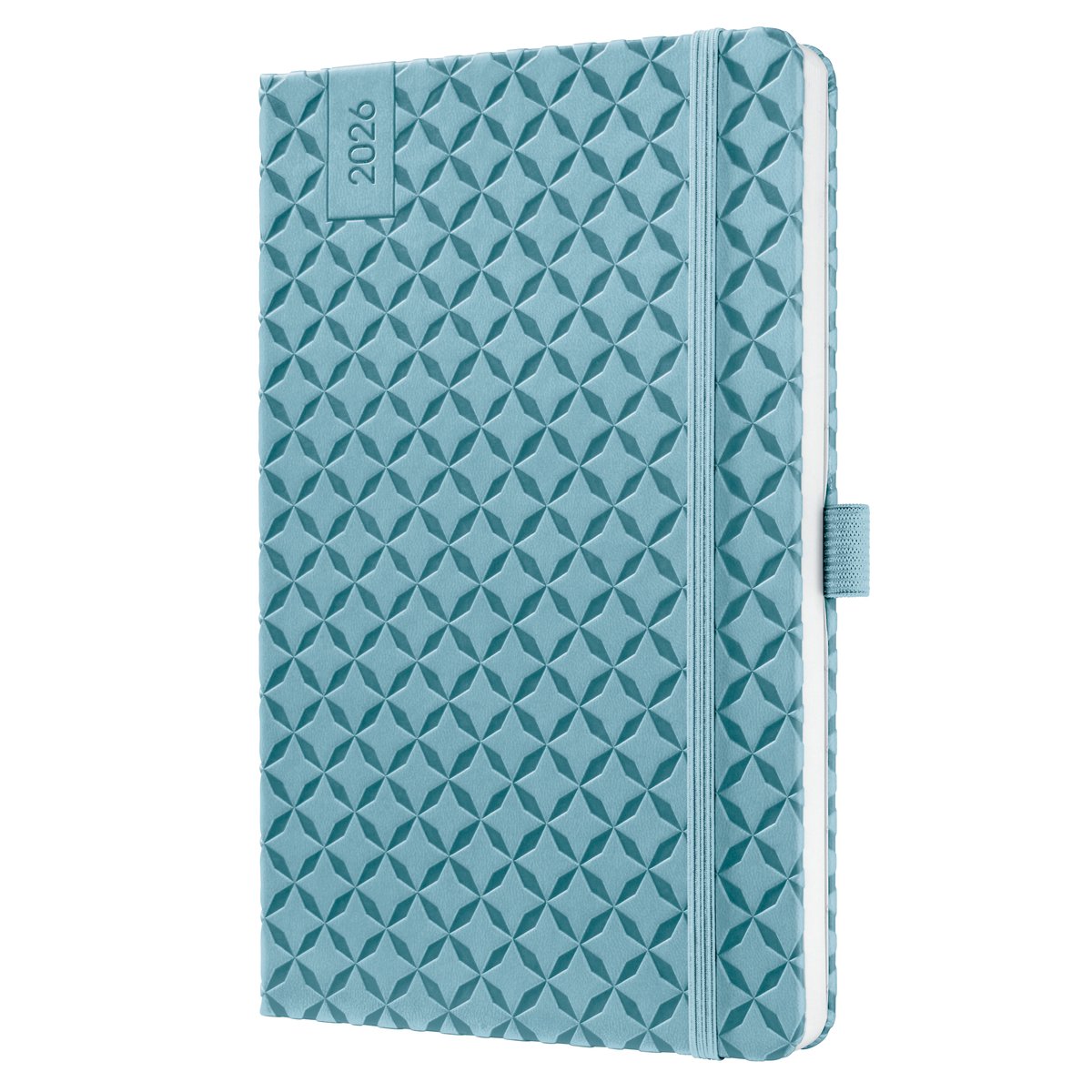 Sigel weekagenda Flair 2026 - formaat A5 - Sky Blue - hardcover - SI-J6113