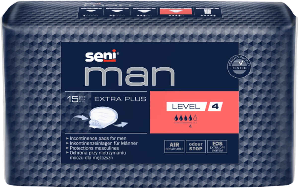 Seni Man Extra Plus Level 4 - 1 pak van 15 stuks