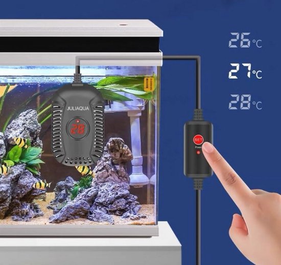 AQQA Aquariumverwarming, 1000 W, dompelverwarming voor aquaria