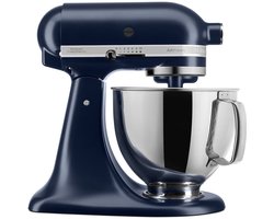 KitchenAid Keukenrobot - Artisan - Keukenrobot met 7 accessoires - 300 W - 4,8 L - Inktblauw