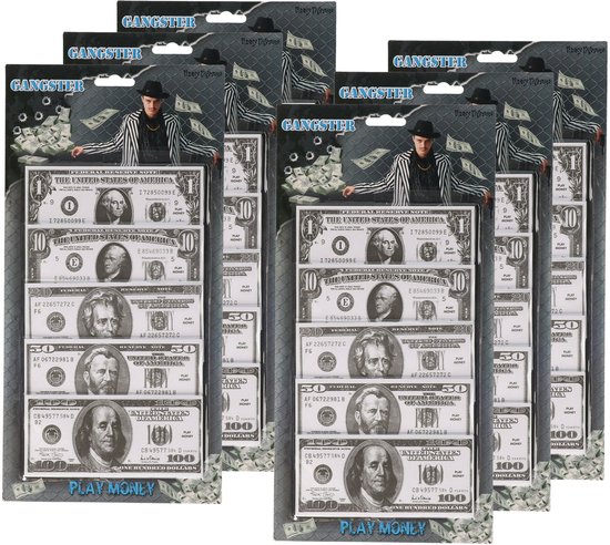 Argent jouet faux dollars 600 pièces