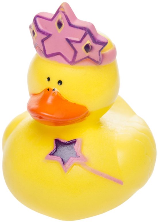 4x Badeendjes prinsessen badspeelgoed 5 cm - Speelgoed - Badspeeltjes - Badeendjes van Merkloos — afbeelding 3