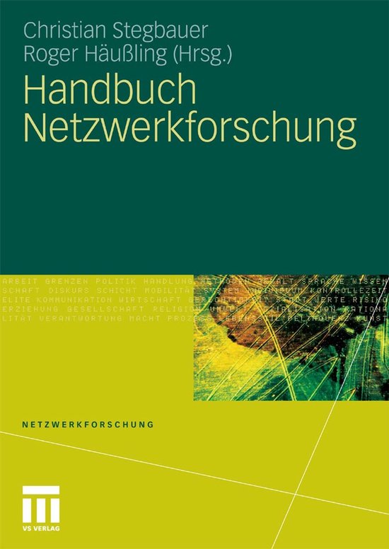 Handbuch Netzwerkforschung - cover