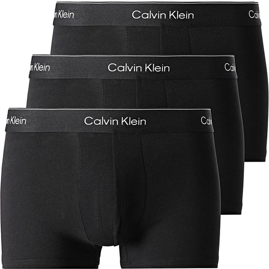 Calvin Klein Trunks Heren Onderbroeken - 3-pack - Zwart