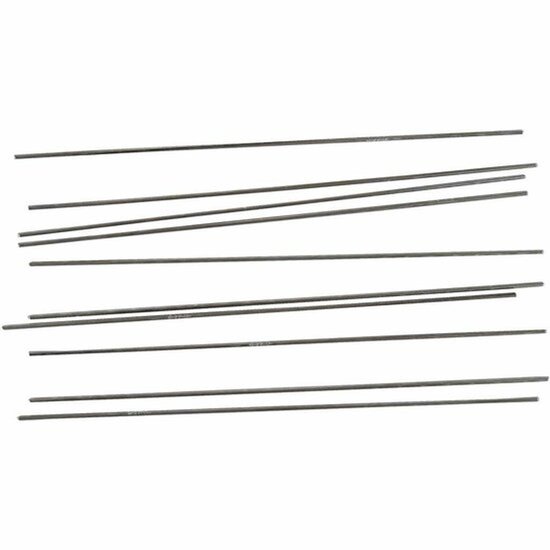 Foto: Metalen staaf kleine staven set diy metalen staafjes voor creaties decoratief metaal voor hobby lengte 20cm diameter 2mm set van 10 stuks