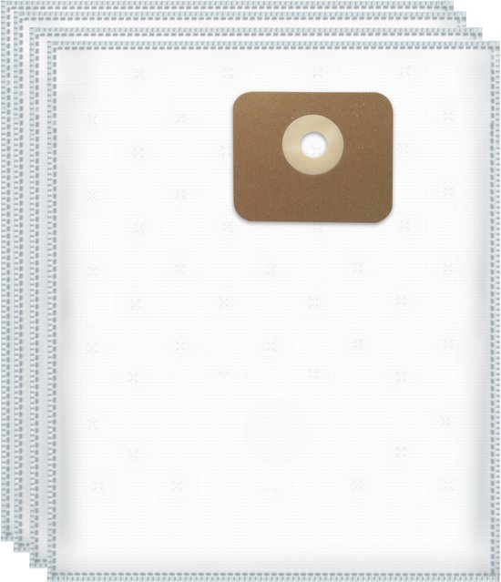 5x Dparts stofzuigerzakken geschikt voor Nilfisk Multi series - Multi 20 - Multi 30 - Multi II - nr. 107402336 - 107417195