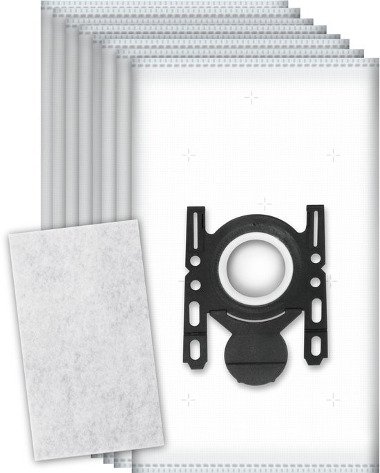 Dparts' aspirateur Dparts Bosch G ALL - 20 pièces + 1 filtre d'aspirateur - Sac d'aspirateur SI52 - BBZ41FGALL - BBZ16GALL - Pro Silence - Move on - GL30 - GL 30 - e gratuit - ingenius - logo - Siemens VZ41FGALL - Sacs Siemens Synchropower