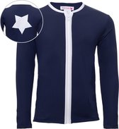 Petit Crabe UV werend shirt Kinderen lange mouwen Ster - Donkerblauw - Maat 128-134