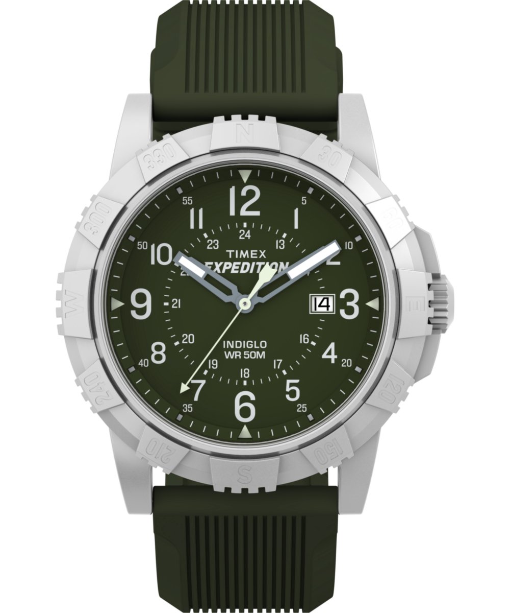 Timex Expedition North Ridge TW4B32100 Horloge - Siliconen - Groen - Ø 45 mm