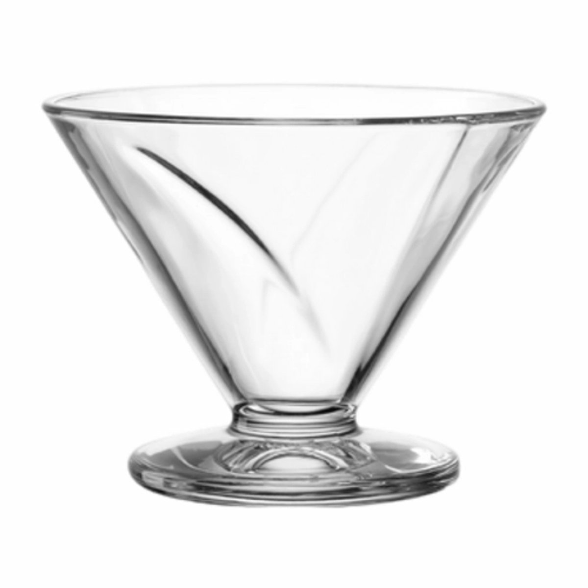 Leonardo CONO Schaal op voet 270ml - set/4