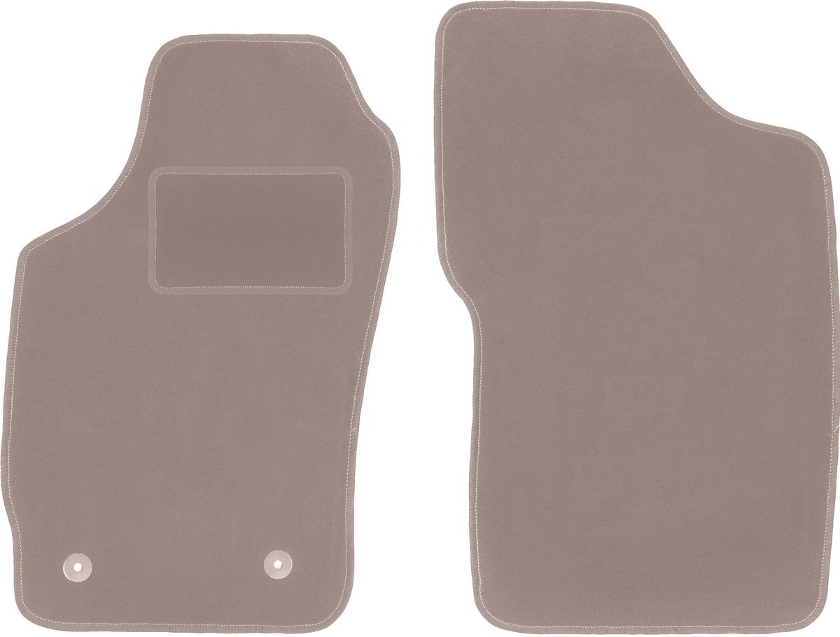 Beige voormatten voor: Peugeot 306 break, stationwagen, hatchback (1993-2001)