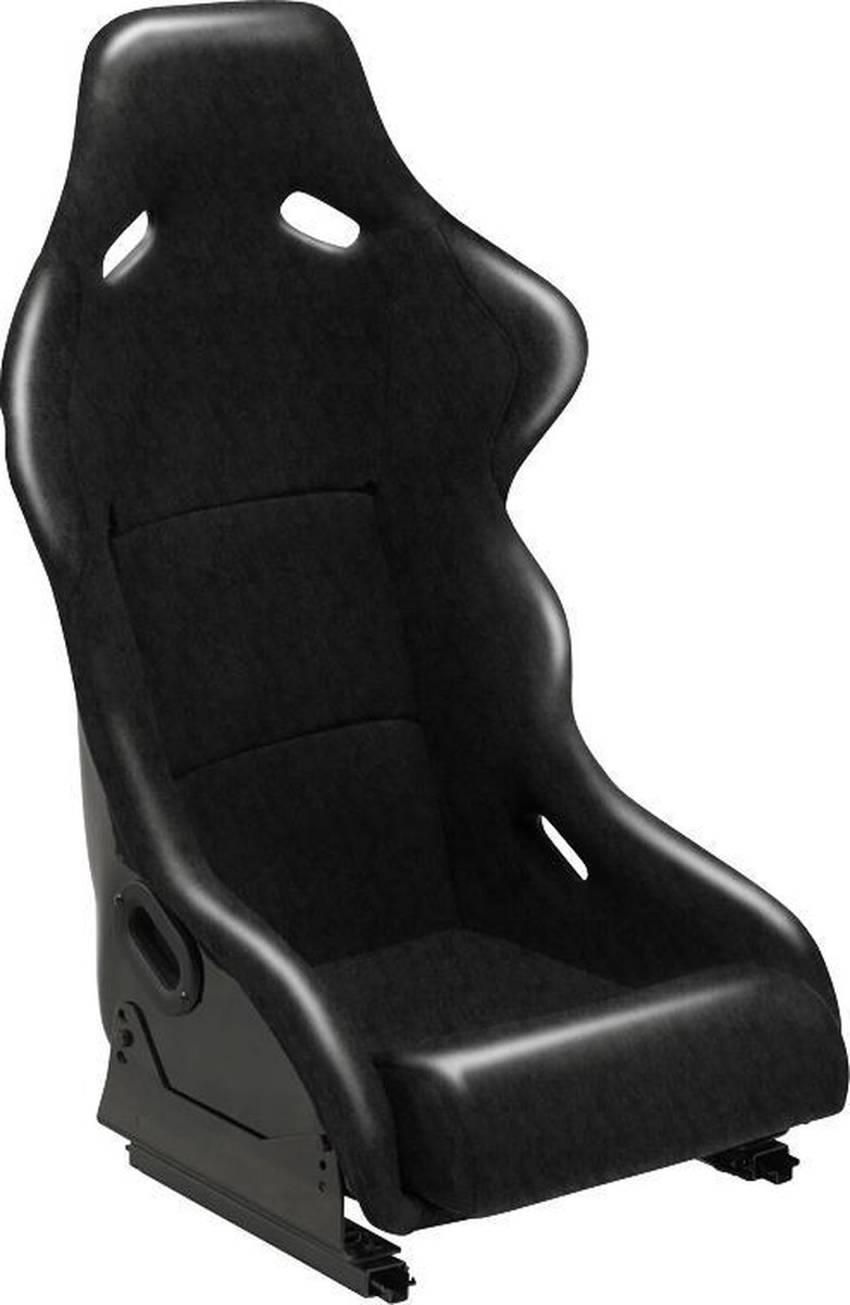 AutoStyle Sportstoel 'BS1' - Zwart Kunstleder - Vaste polyester rugleuning