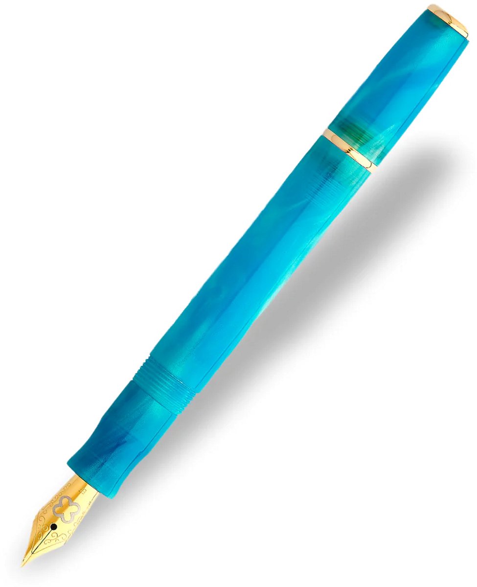 Esterbrook vulpen Paradise blauw breed