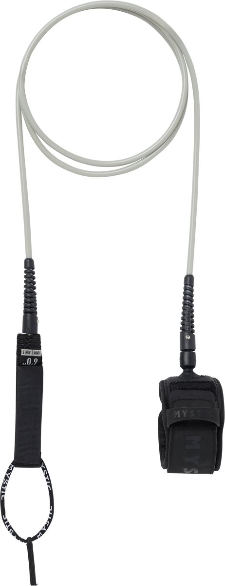 Mystic Surf Leash - 250735 - Dirty White - 6ft
