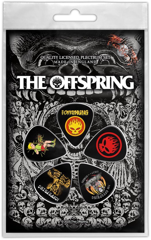 The Offspring Ixnay The Hombre Unisex Plectrumset - meerkleurig - Standard