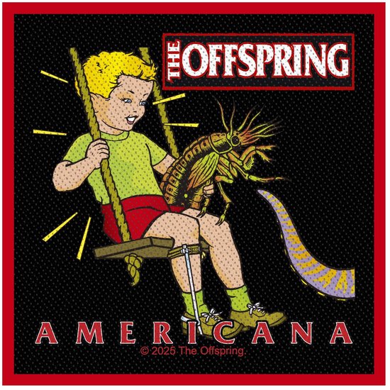 The Offspring Americana Unisex Patch - meerkleurig - Standard