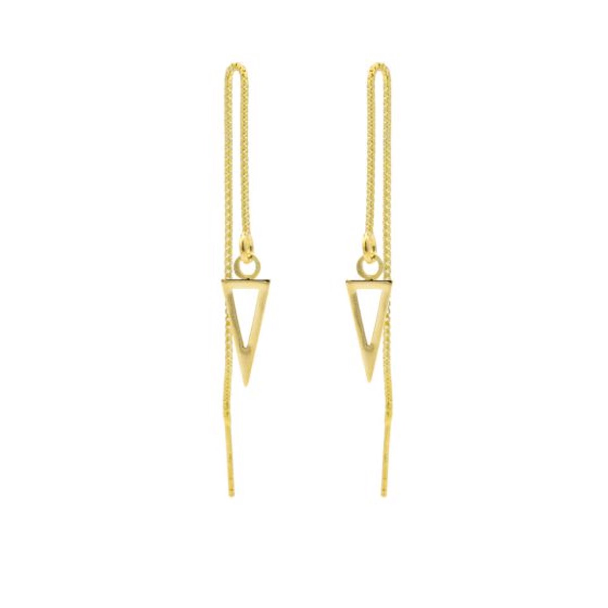Karma Pull Through oorbel Traingle-M1835