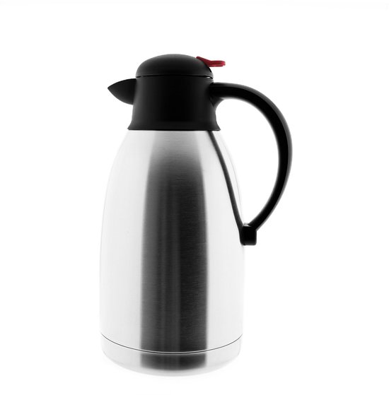 Thermos Almina - 2 litres - Argent - Bouchon anti-goutte