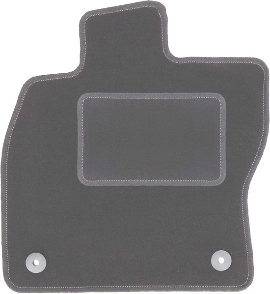 Voetmat geschikt voor VW Up & Cross Up velours automat, bestuurdersmat, zwart, bevestiging Voetmat geschikt voor VW Up & Cross Up velours automat, bestuurdersmat, zwart, bevestiging