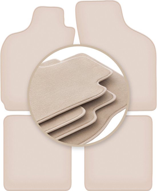 Tapis beiges PREMIUM pour : Fiat Palio Weekend break 1996-2004