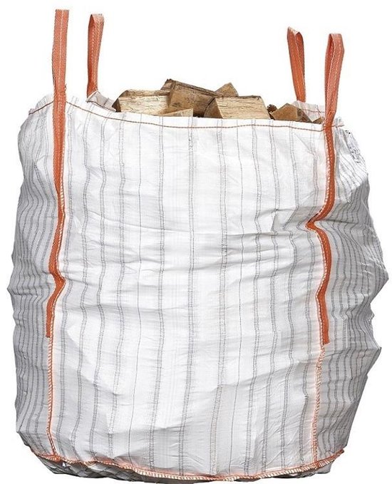 10x - Big Bag voor hout 90x90x110 cm - 1500KG van Ferrox — afbeelding 4