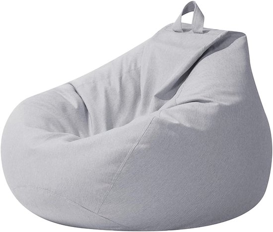 Duurzame en Comfortabele Zitzak voor Kinderen en Volwassenen - Lichtgrijs en Aanpasbaar