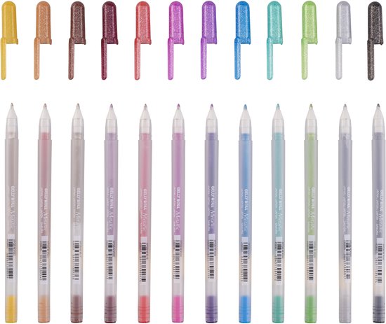 Sakura Unieke collectie van 12 Gelly Rolls Metallic