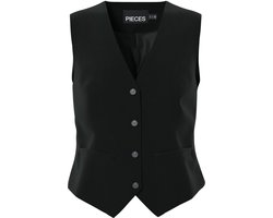 Pieces Gilet Pcbozzy Vest Noos Exp Bc 17151452 Black Dames Maat - L