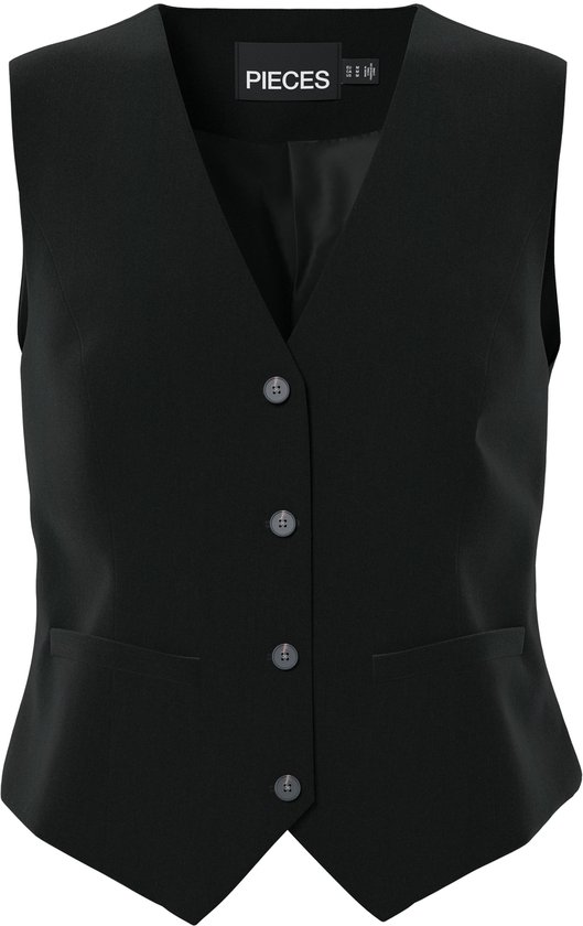 Foto: Pieces gilet pcbozzy vest noos exp bc 17151452 black dames maat l