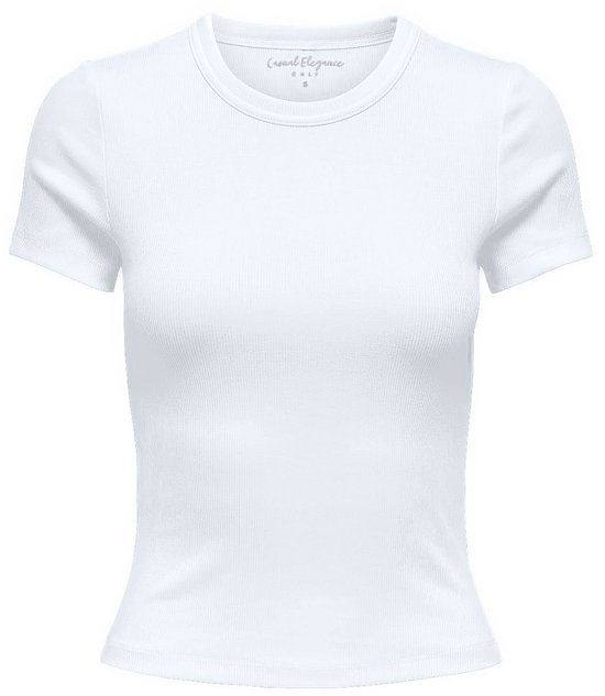 Only T-shirt Onlval Life S/s O-neck Top Jrs 15369240 Bright White Dames Maat - L