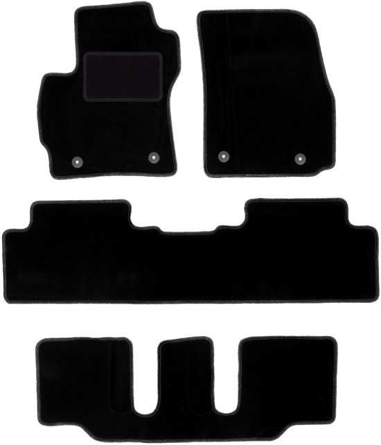 MOTOS Strike Tappetini auto Velours per auto destinato a BMW Serie 5 E60 2003-2010 - Standard, Tessuto, Bronzo tappetino auto - Provate un nuovo comfort di guida con un set di tappetini