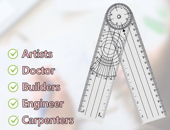 Meloq EasyAngle digitale goniometer - Exclusief bij Nederland
