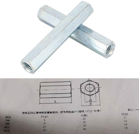 Waiecnksa 50 Sets M6 Vierkante Hardware Kooi Moeren & Schroeven voor Server Rack en Kast (M6 X 20mm) (Schroef Waser Kooi Moer Waiecnksa 50 Sets M6 Vierkante Hardware Kooi Moeren & Schroeven voor Server Rack en Kast (M6 X 20mm) (Schroef Waser Kooi Moer
