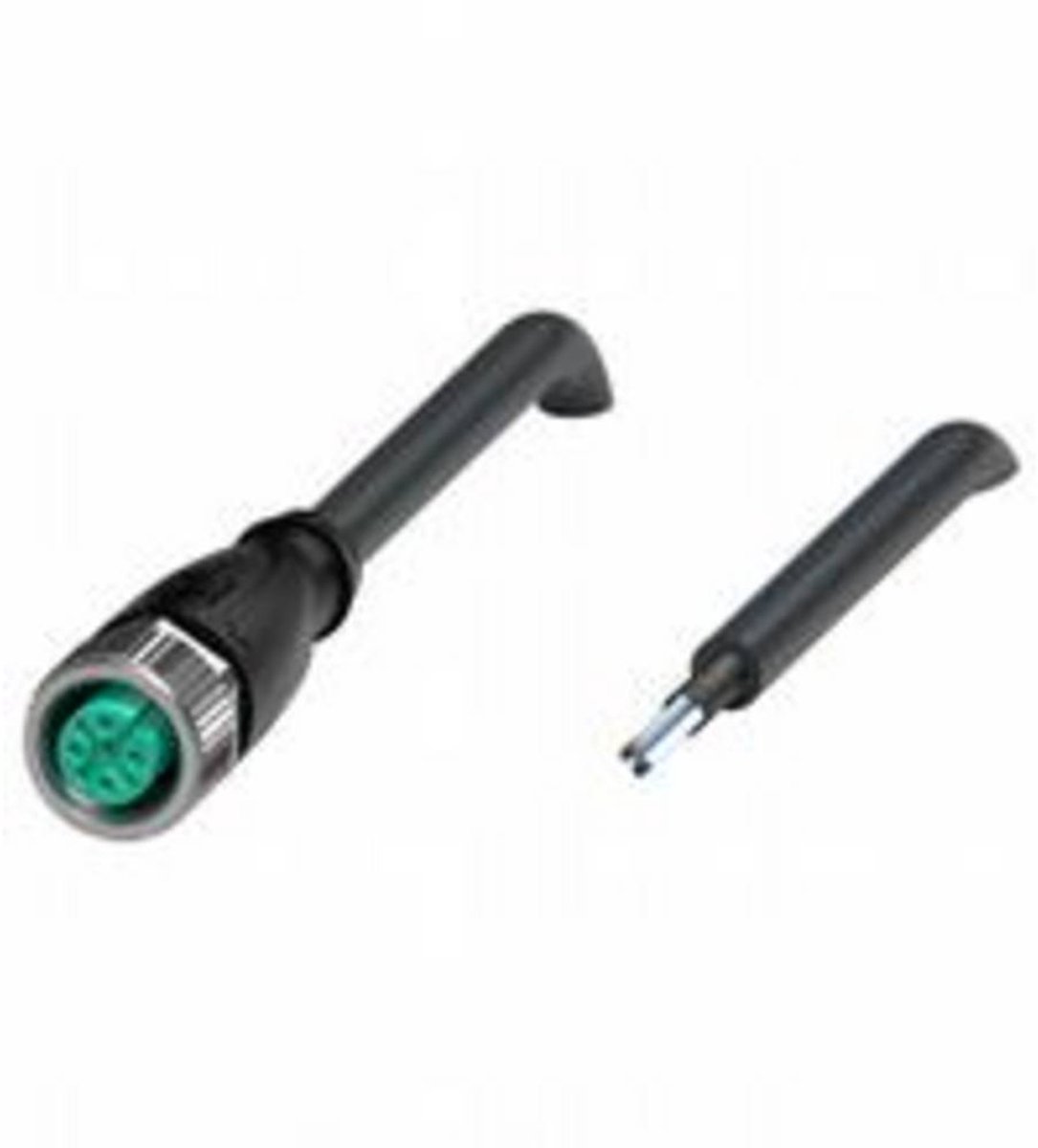 Pepperl+Fuchs 240004-100028 Sensor/actuator connector, geassembleerd Aantal polen (sensoren): 5 5 m 1 stuk(s)