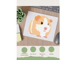 Akyol - cavia's Muismat - Cavia - dieren liefhebbers - knaagdier - hamster - dieren - 23 bij 19 cm