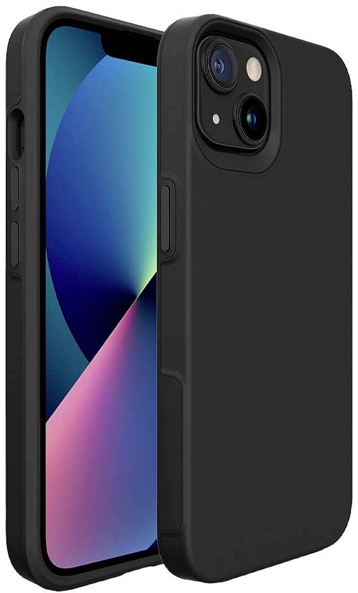 JT Berlin Pankow Safe Backcover Apple iPhone 13 Zwart Inductieve lading