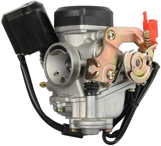 Geschikt voor Carburateur Motor GY6 50cc 60cc 80cc 90cc Scooter BROMFIETS voor Kymco Agility Manco Hornet Meitian PD18J PD19J 139QMB 139QMA 18mm 19mm ATV CARBURATEUR Carburateur (GY6-50-B-1) van MagiDeal — afbeelding 3