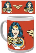 DC Comics Wonder Woman Face Mok