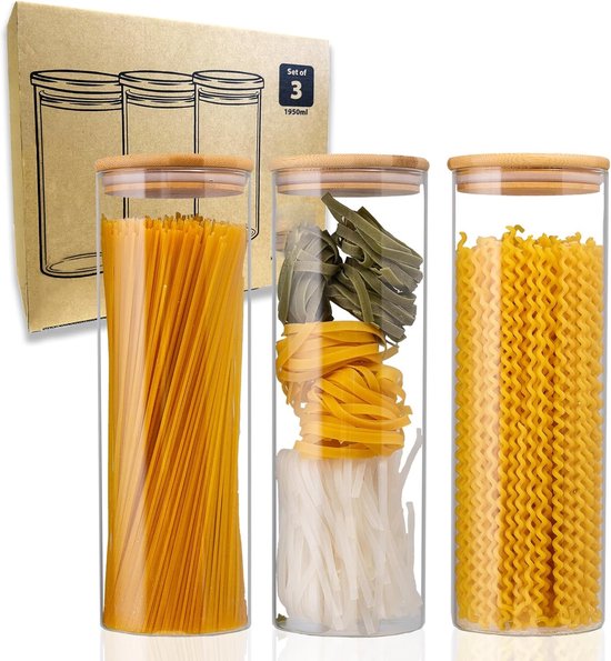 Pyrex - Cook & Freeze Schaal met Deksel Set van 8 Stuks - Transparant