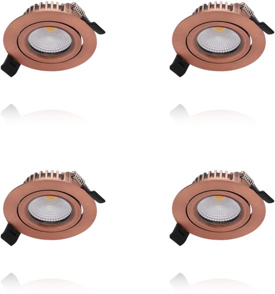 Bojim LED inbouwspots 230V, gat: 68-78mm Downlight Voor Binnenbadkamer