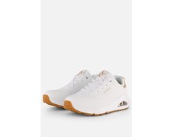 Skechers Uno - Gouden Air - Dames Sneakers - Wit