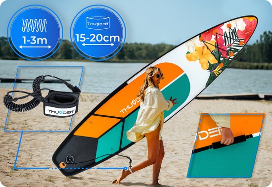 THUNDER NOX SUP Board - Opblaasbaar - 320 cm - Complete Set
