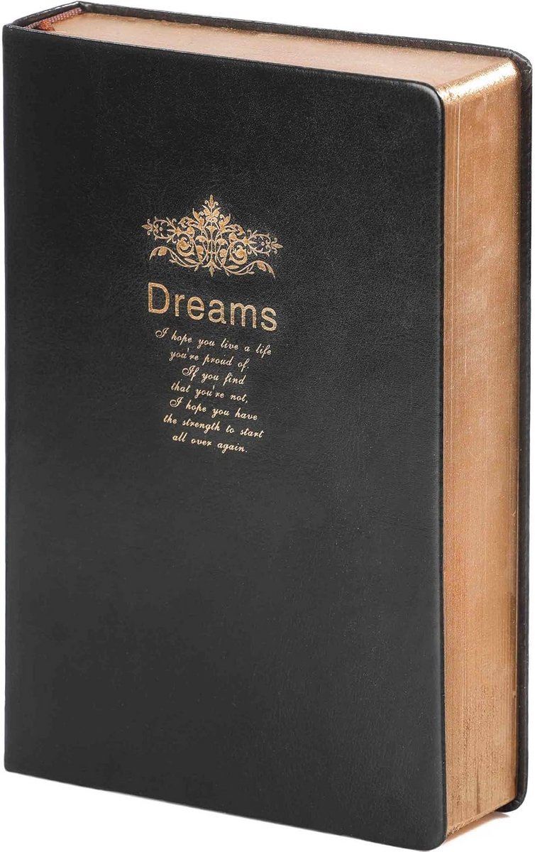 Notitieboek A5 met Vintage Design en Gouden Details - Perfect voor Creatieve Geesten