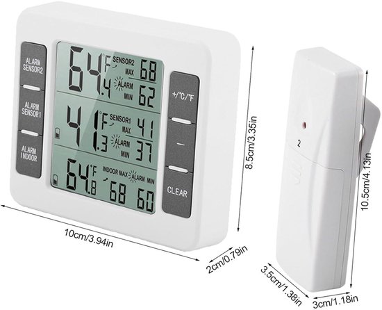 Alecto WS-1200 Weerstation met draadloze regenmeter