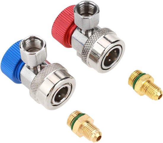 Remontluchter Adapter Set Gedlex 17-delige Adapter Remvloeistofreservoir, Aluminium Auto Remvloeistofwisselaar Adapter Met Snelkoppeling, Remontluchter Adapter Geschikt Voor De Meeste Automerken Remvloeistof Adapter Set Gedlex